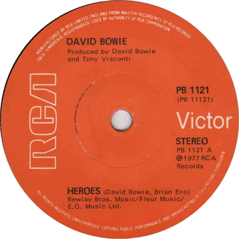 David Bowie, "Heroes"