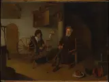 Quiringh van Brekelenkam, The Spinner