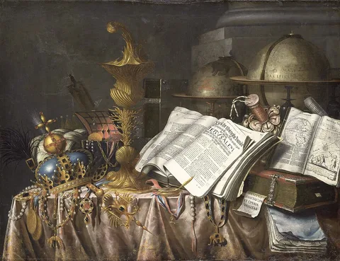 Edwaert Collier, Vanitas still life