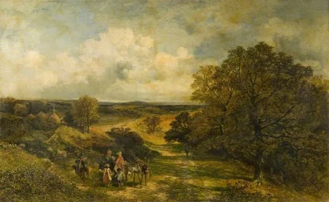 James Peel, Landscape in Cumberland