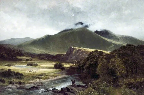 James Peel, Landscape in the Glaslyn Valley