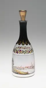 Gottlob Samuel Mohn, Bottle with a View of Dresden