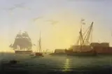 William Joy, HMS 'Clyde' Arriving at Sheerness After the 'Nore' Mutiny, 30 May 1797