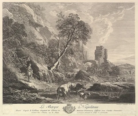 Jean Daullé, Neapolitan Shepherd
