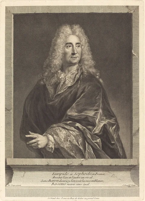 Jean Daullé, Michel Baron