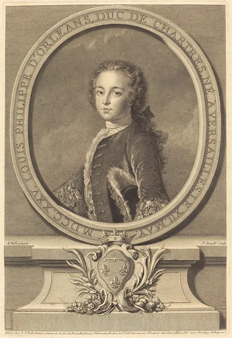 Jean Daullé, Louis Philippe d'Orléans