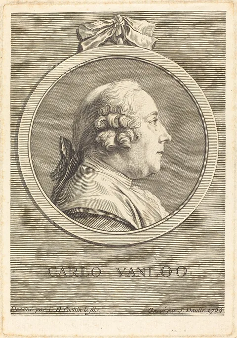 Jean Daullé, Carle Vanloo