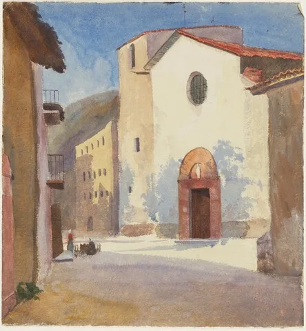 Emily Sargent, Church and Street, Camprodon