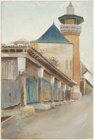 Emily Sargent, A Street, Tunis