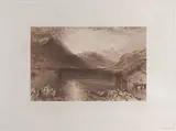 John Ruskin, The Lake of Zug