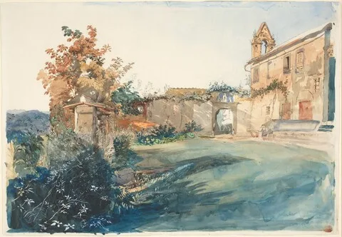 John Ruskin, The Garden of San Miniato near Florence