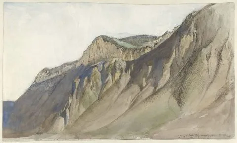 John Ruskin, Bergkam aan het Meer van Genève