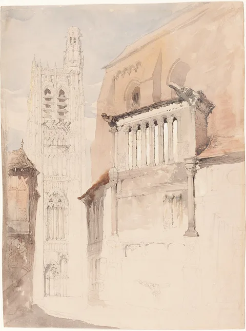 John Ruskin, Tower of the Cathedral at Sens