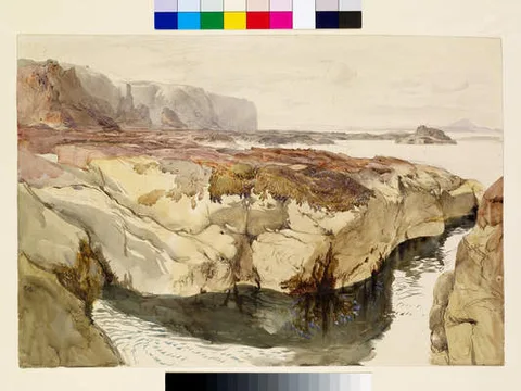 John Ruskin, Coast Scene near Dunbar