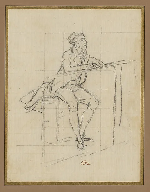 Jacques-Louis David, Seated Gentleman