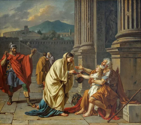 Jacques-Louis David, Belisarius Begging for Alms