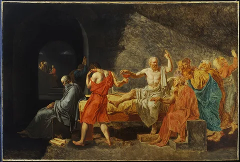 Jacques-Louis David, The Death of Socrates