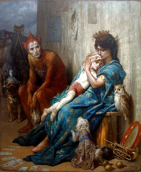 Gustave Doré, Les Saltimbanques