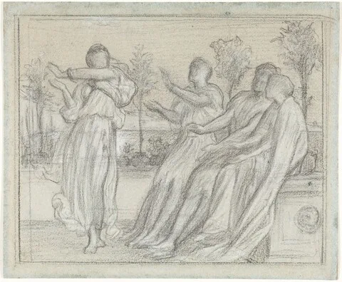 Frederic Leighton, Study for "Greek Girl Dancing"