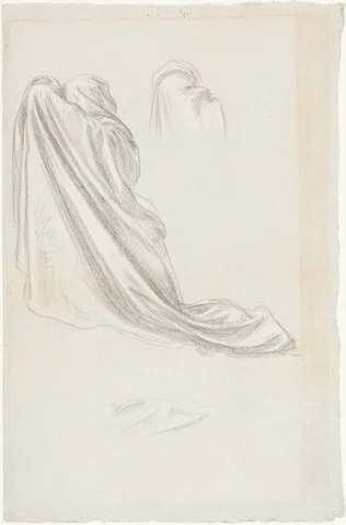 Frederic Leighton, Study for "The Wise and Foolish Virgins"