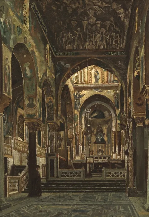 Frederic Leighton, Cappella Palatina, Palermo