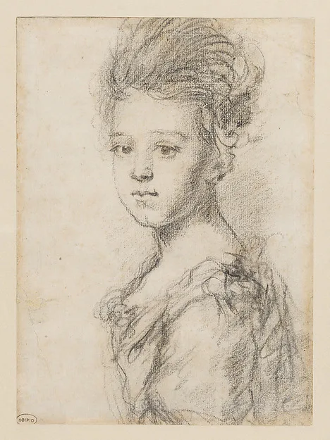 Godfrey Kneller, Study of a young girl