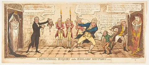 George Cruikshank, A Sepulchral Enquiry into English History