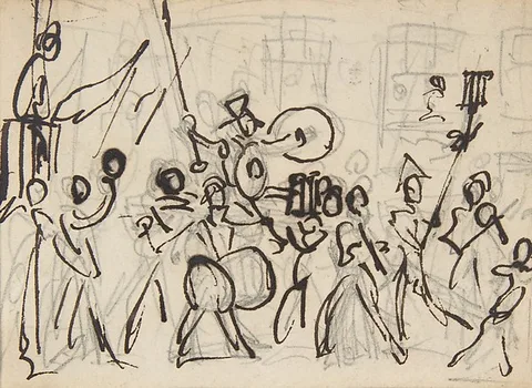 George Cruikshank, A Parade