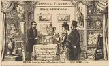 George Cruikshank, Trade Card for Samuel P. Avery--Fine Art Room