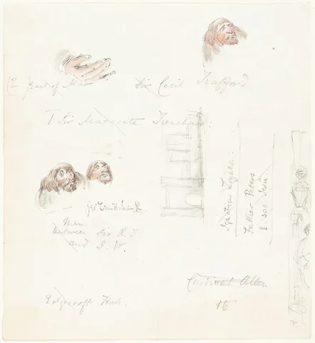George Cruikshank, Sketches of Grotesque Faces