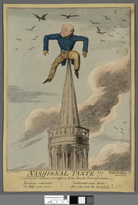 George Cruikshank, Nashional Taste!!!