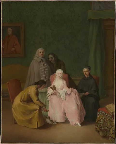 Pietro Longhi, The Visit