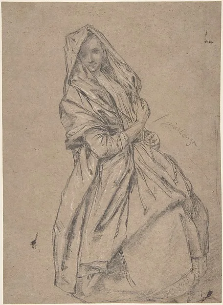 Pietro Longhi, Study of a Seated Woman
