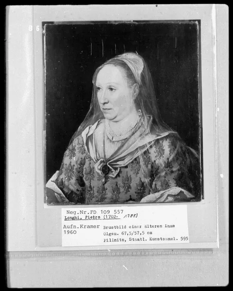 Pietro Longhi, Portrait of an old lady