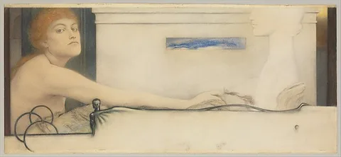 Fernand Khnopff, The Offering
