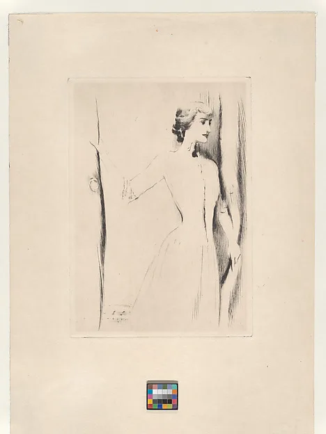 Fernand Khnopff, The Curtain