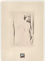 Fernand Khnopff, The Curtain