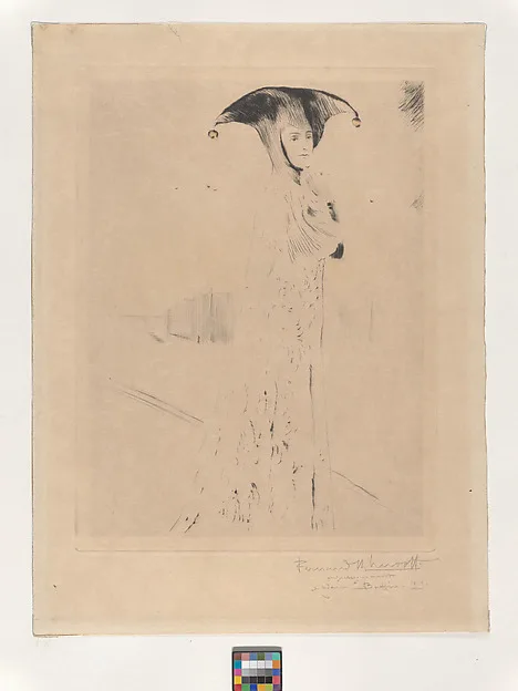 Fernand Khnopff, Bells (Une coiffure de grelots)