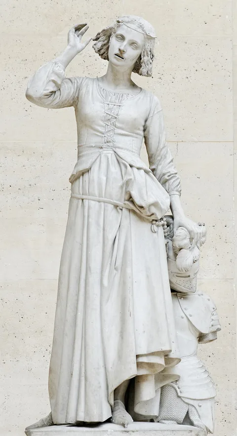 François Rude, Statue of Jeanne d'Arc in the Louvre, Paris