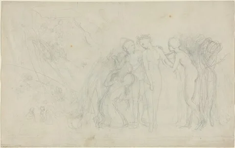 John Flaxman Jr., Group of Female Figures