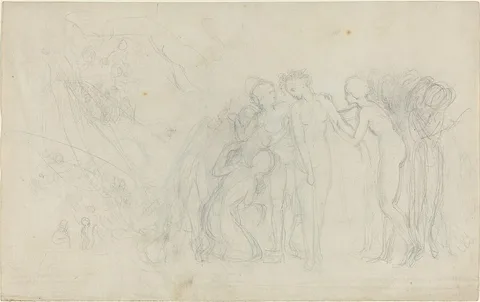 John Flaxman Jr., Group of Female Figures