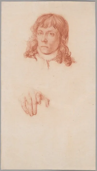 John Flaxman Jr., Self-Portrait