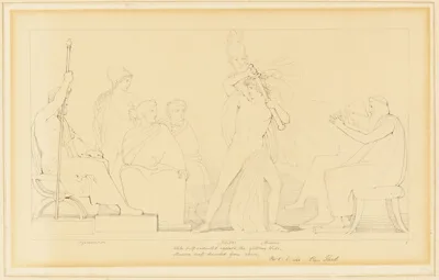 John Flaxman Jr., Minerva and Achilles