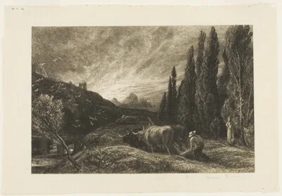 Samuel Palmer, The Early Ploughman