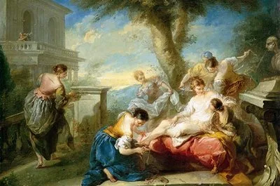 Charles André van Loo, Bathsheba