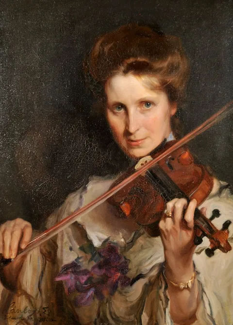 Philip de László, Portrait of my wife