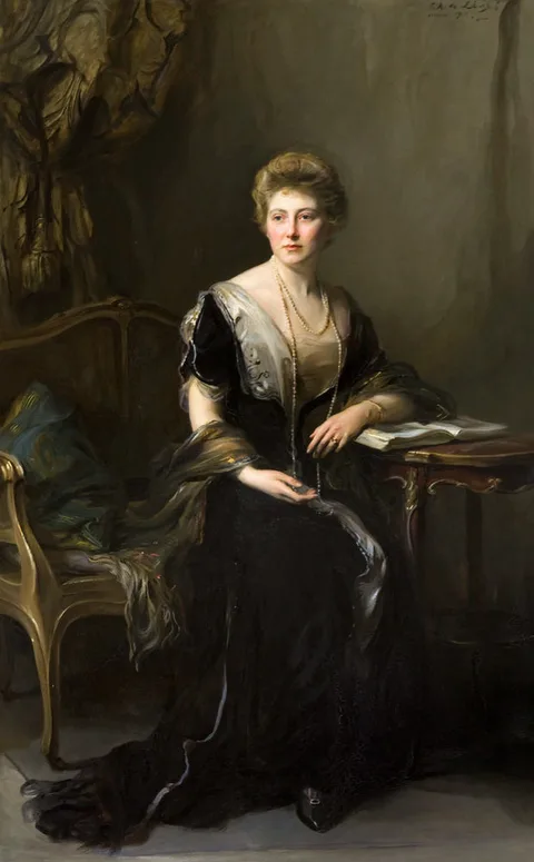 Philip de László, Lady Marie Louise Hamilton, Daughter of William, 10th Duke of Hamilton