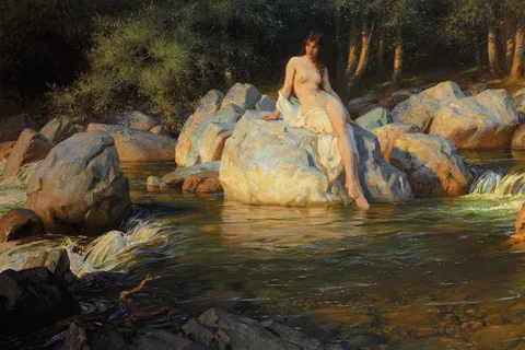 Herbert James Draper, The Kelpie