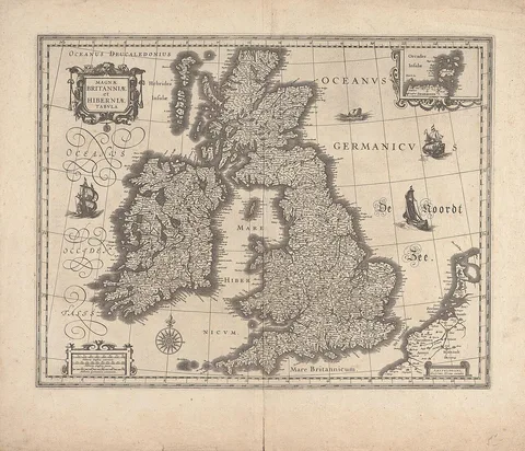Willem Blaeu, Magnae Britanniae et Hiberniae Tabula