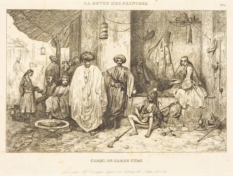Alexandre-Gabriel Decamps, Le Corps de Garde